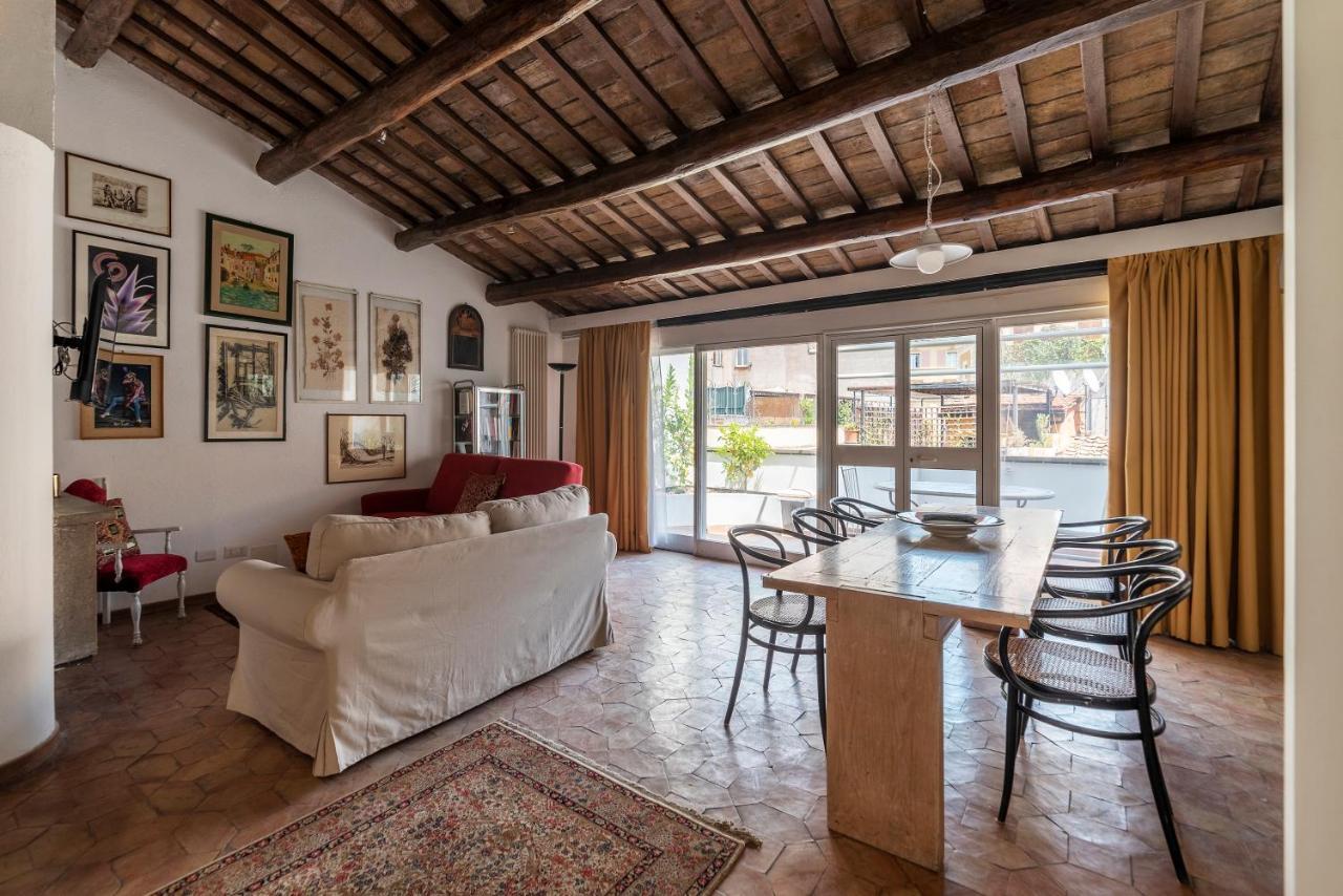 Banchi Vecchi Apartment With Terrace Roma Exterior foto