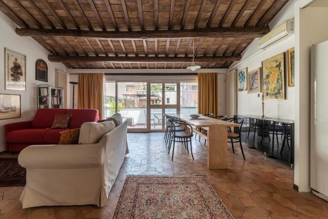 Banchi Vecchi Apartment With Terrace Roma Exterior foto